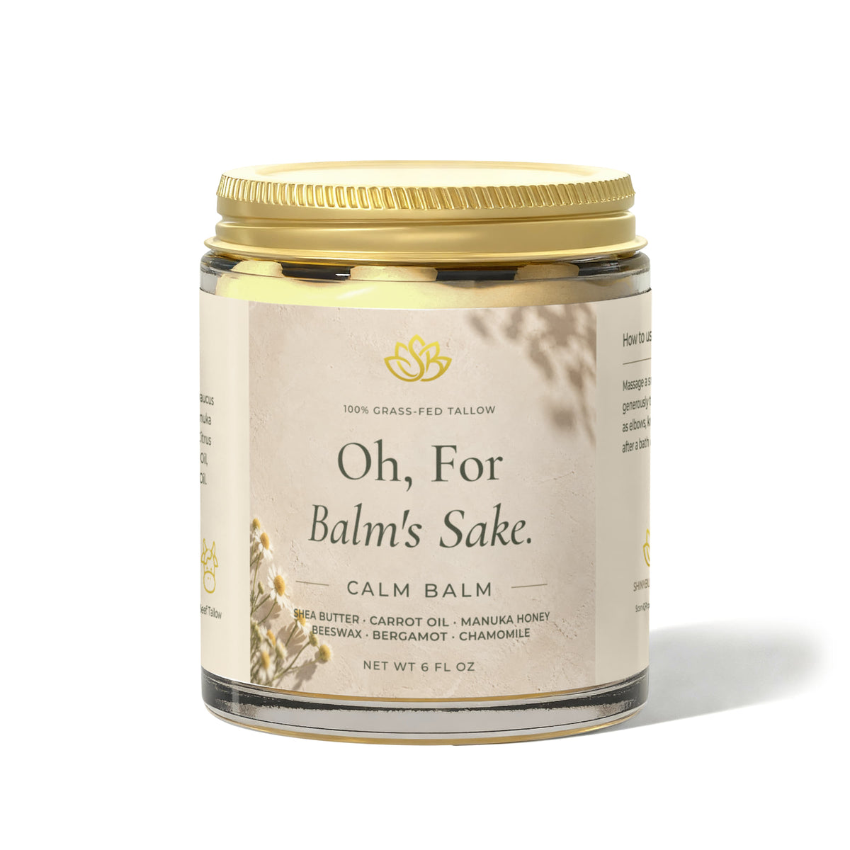 Calm Balm - Oh, For Balm's Sake