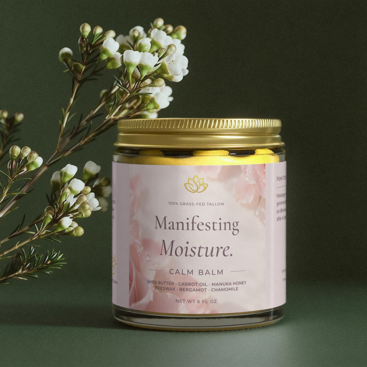 Calm Balm - Manifesting Moisture.