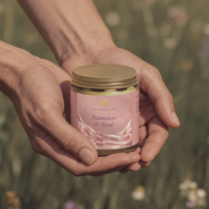Calm Balm - Namaste and Rosé.