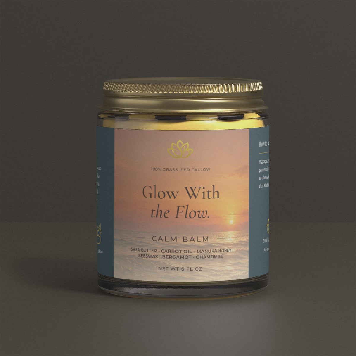 Calm Balm - Glow With the Flow.