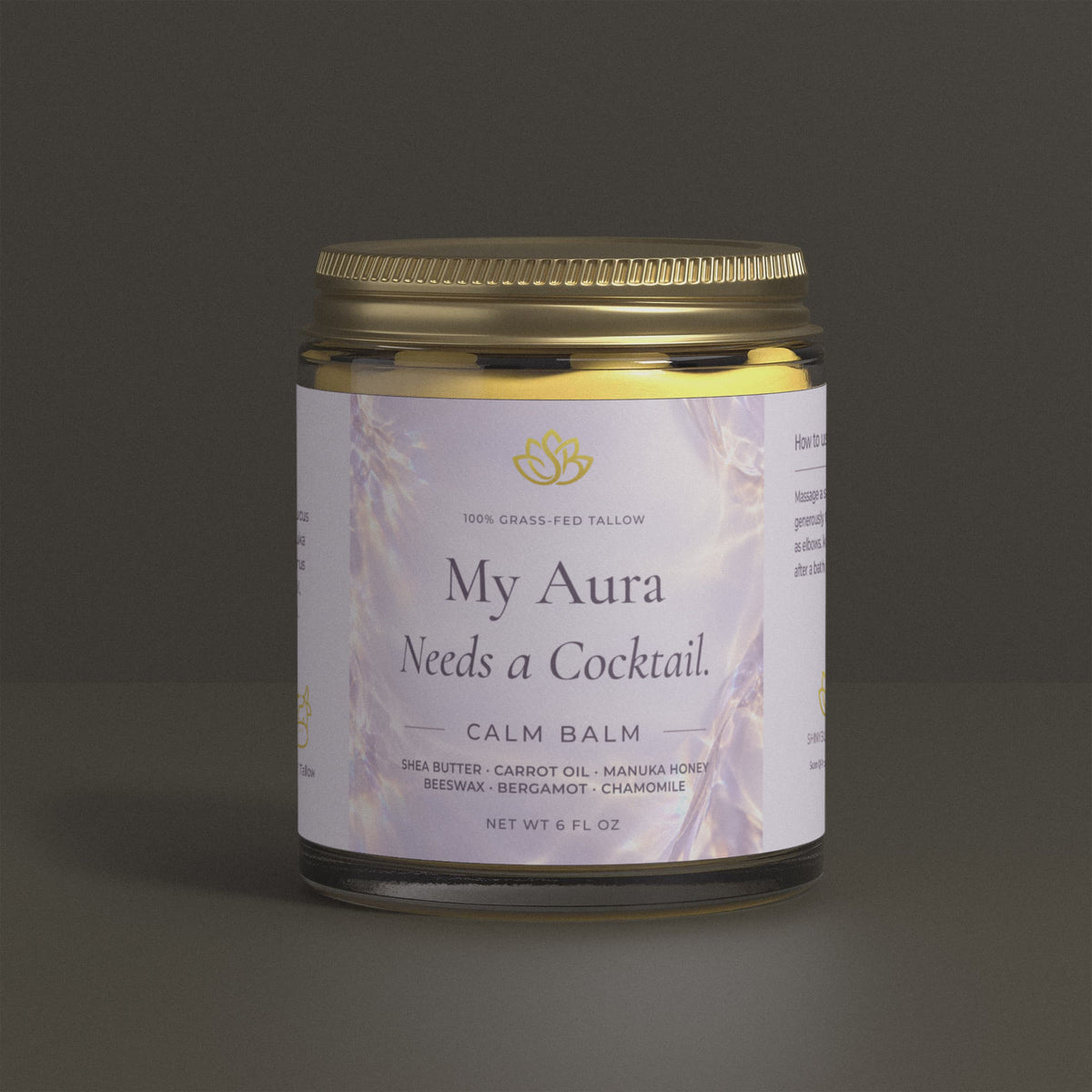 Calm Balm - My Aura Needs a Cocktail.