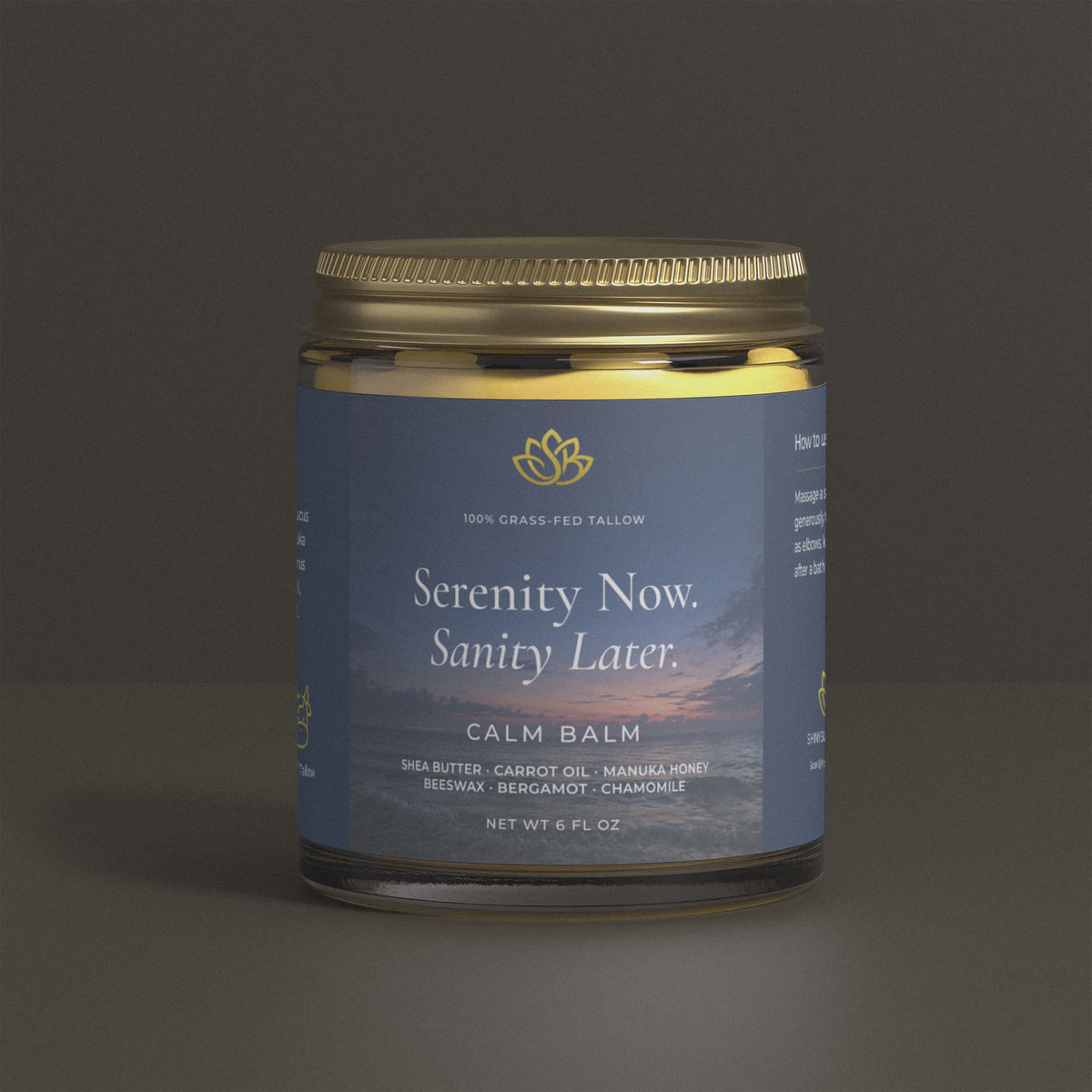 Calm Balm - Serenity Now. Sanity Later.