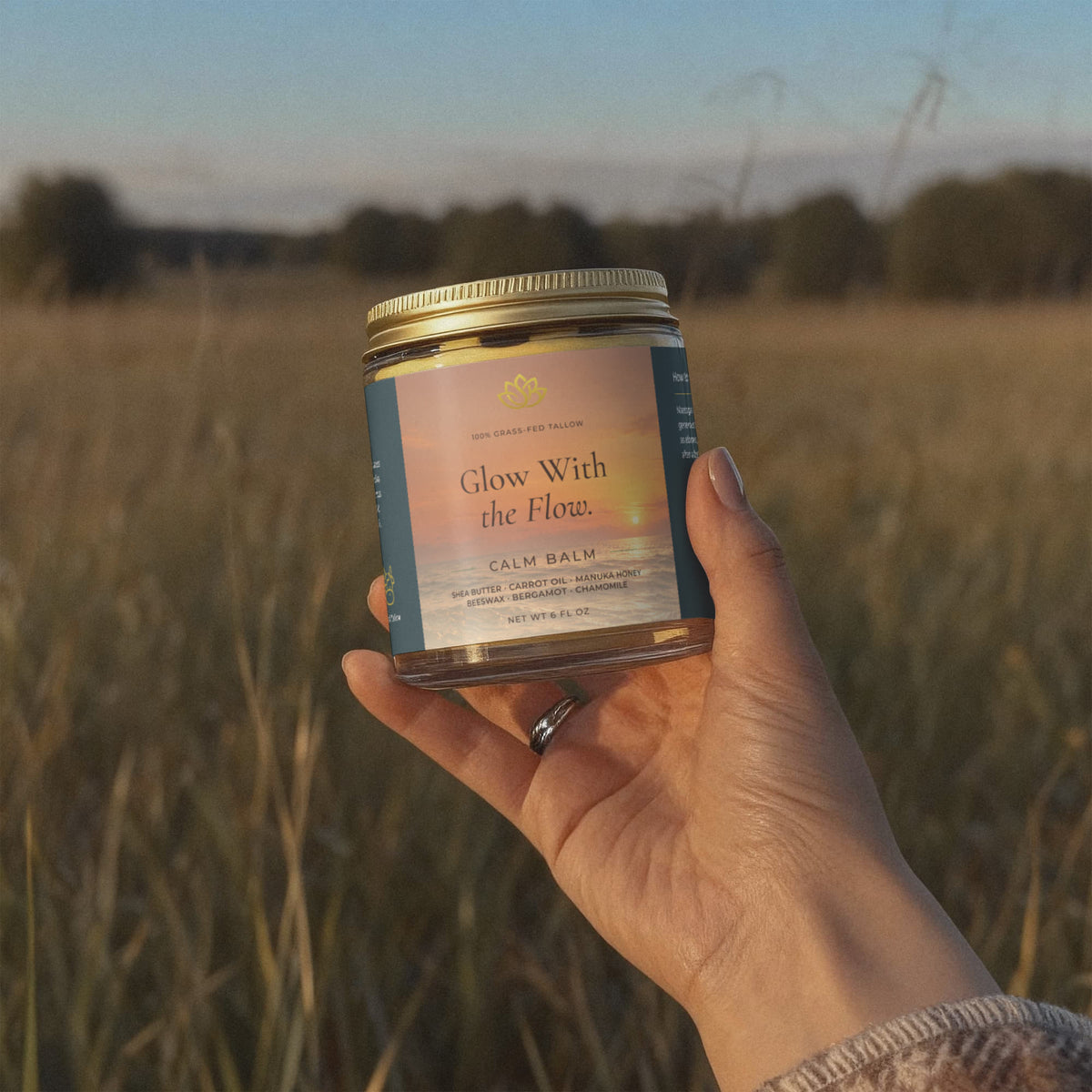 Calm Balm - Glow With the Flow.
