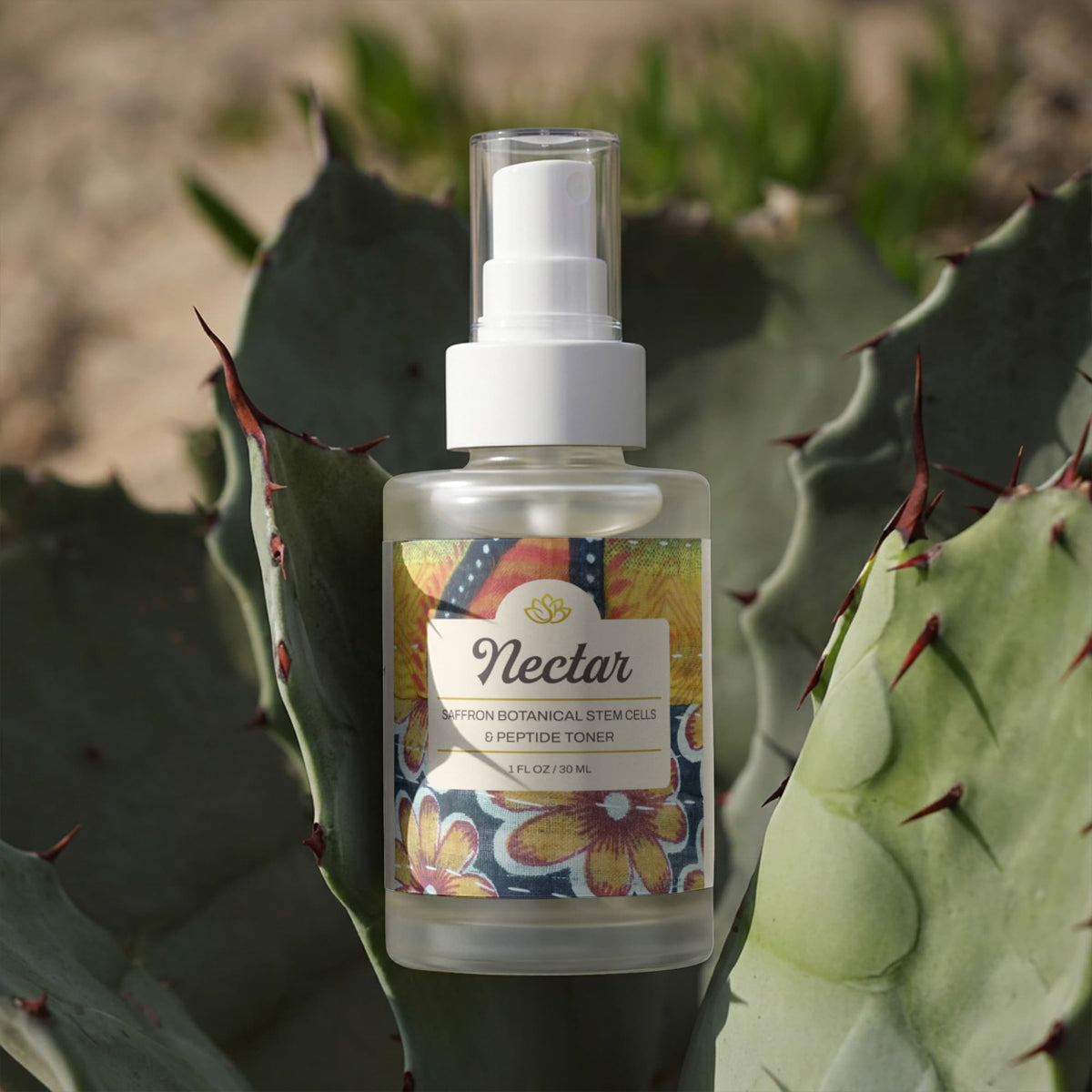 Nectar Saffron Botanical Stem Cells & Peptide Toner